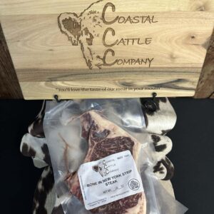 pasture raised New York Strip